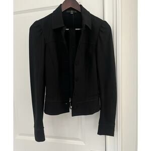 Teenflo women’s blazer with belt size 4 black Canada Academia